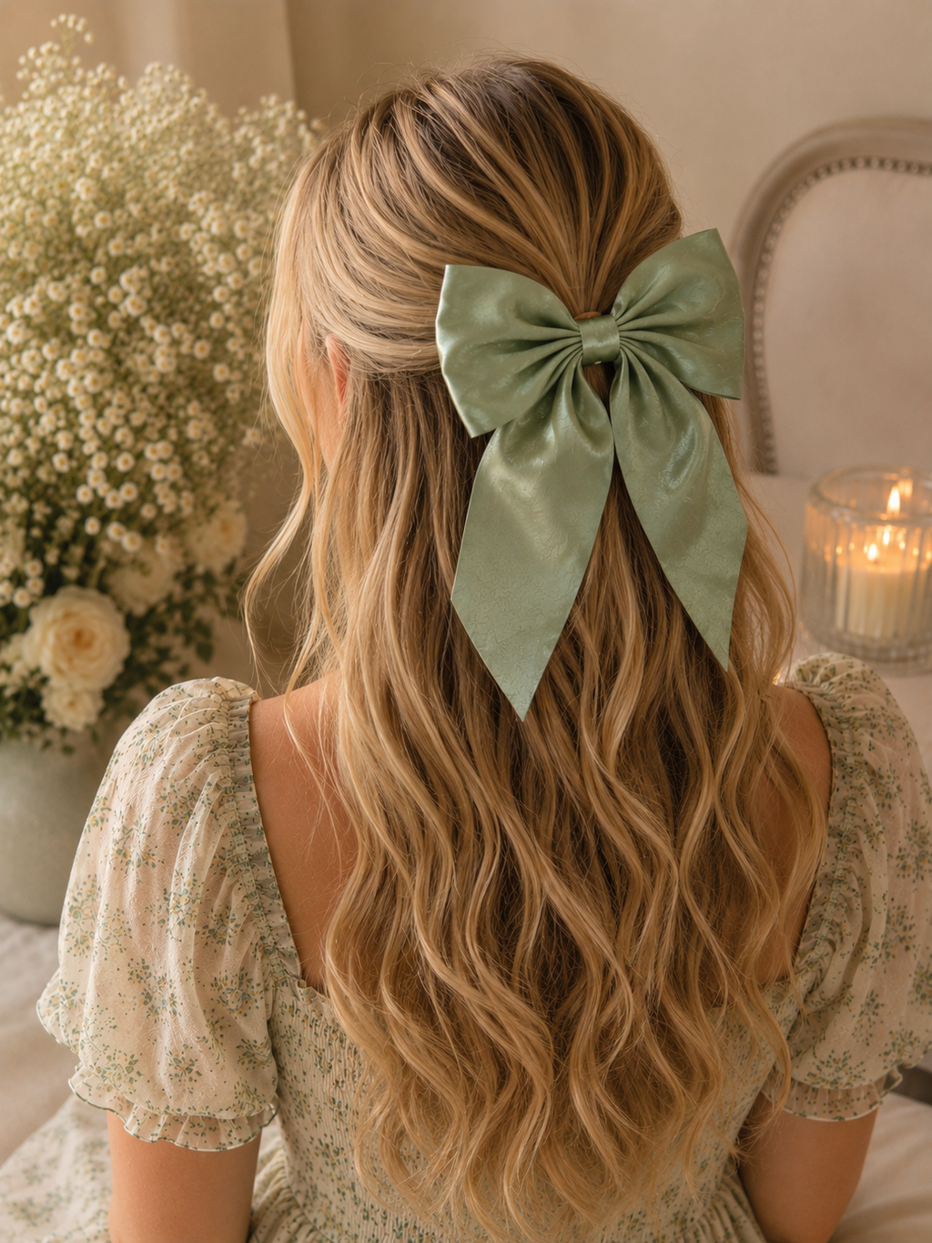 Luxury Satin Hair Bow