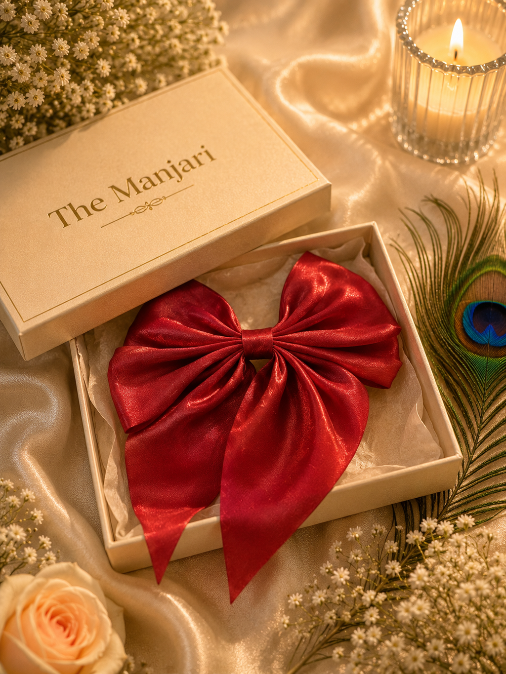 Luxury Satin Hair Bow