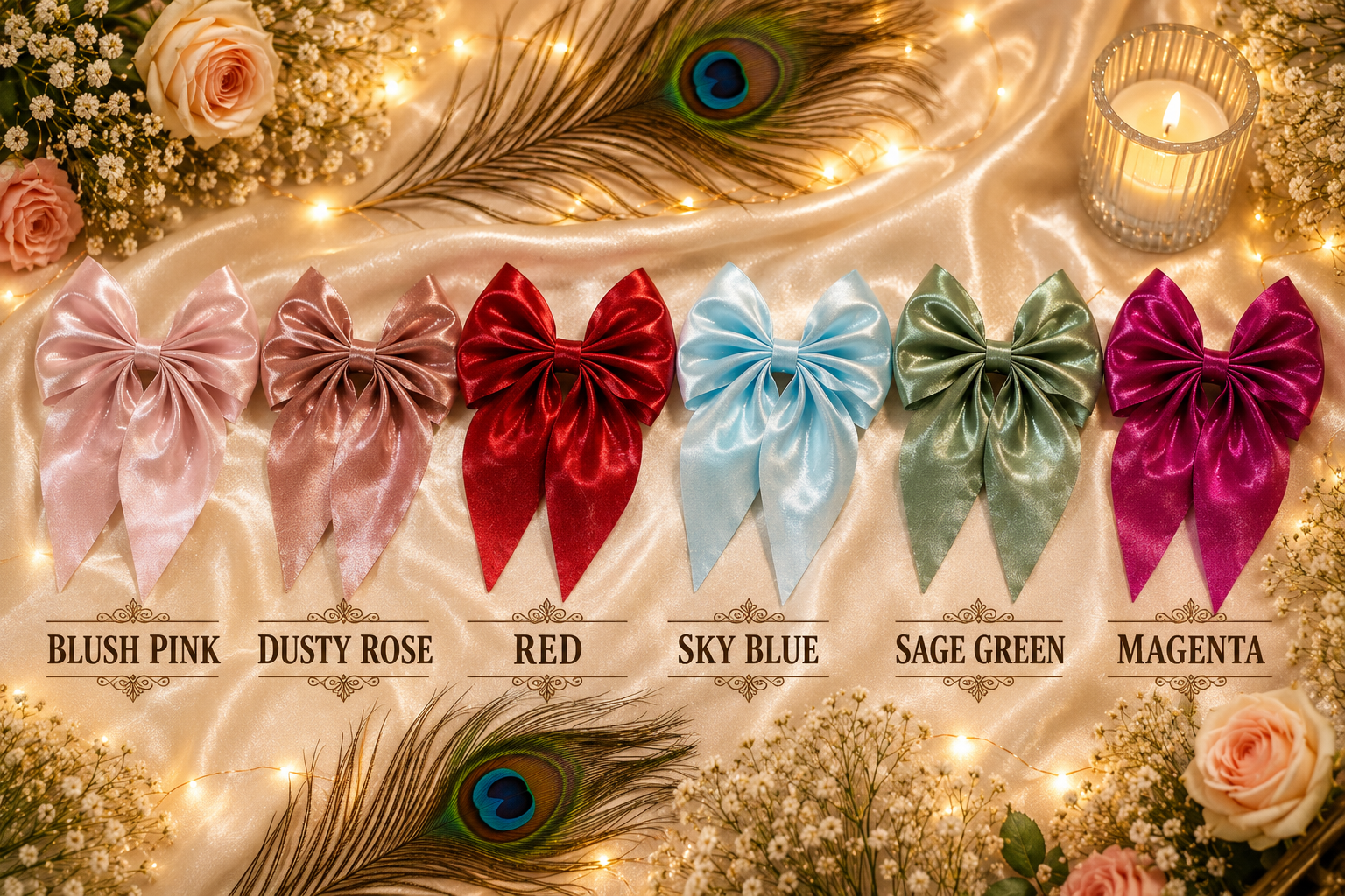 Luxury Satin Hair Bow