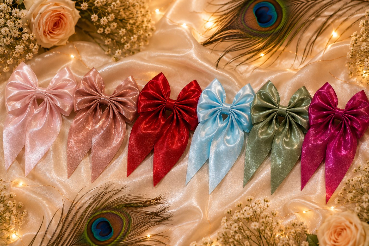 Luxury Satin Hair Bow