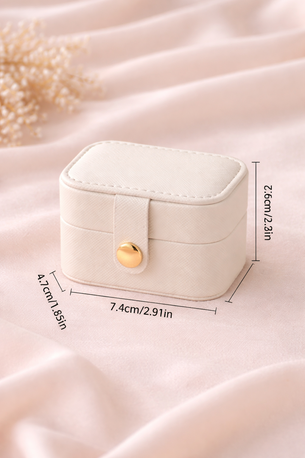 Elegant Mini Jewelry Organizer Box