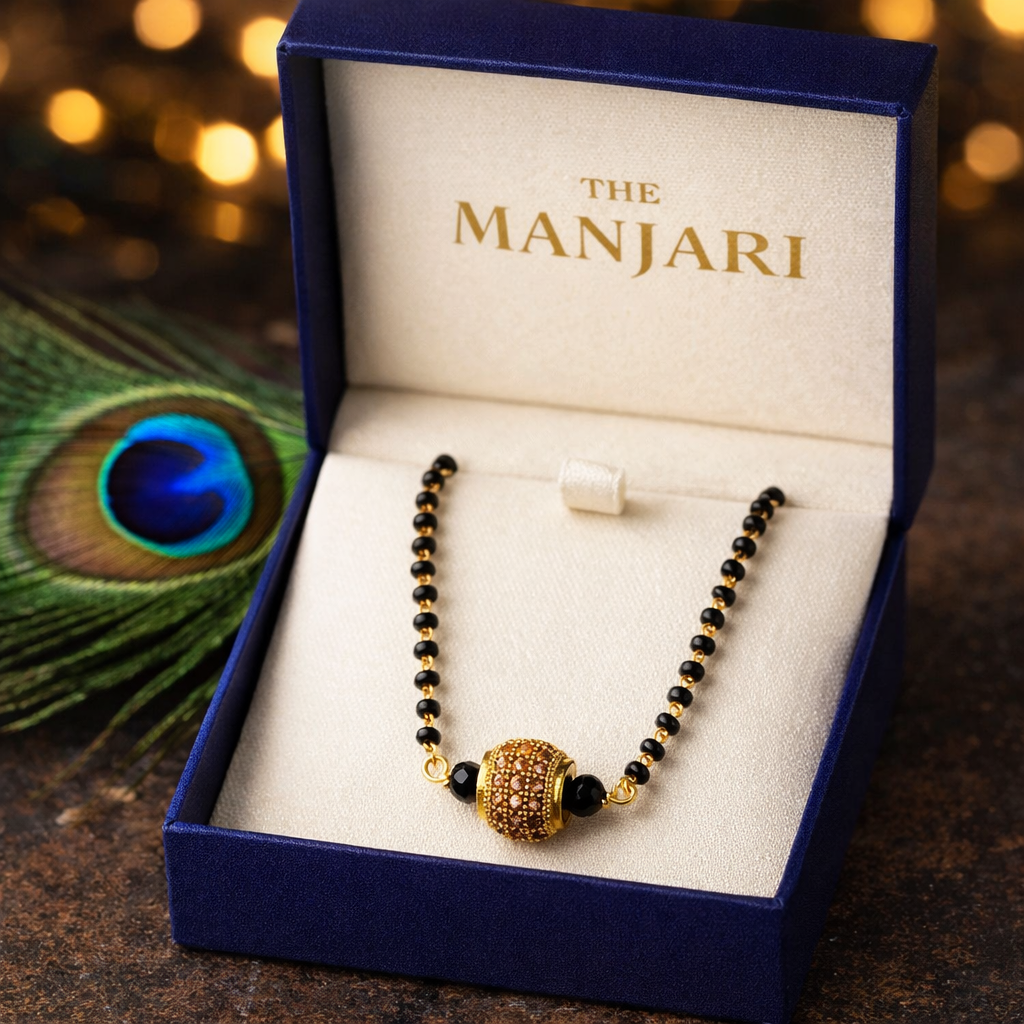 Mangalsutra Style Necklace