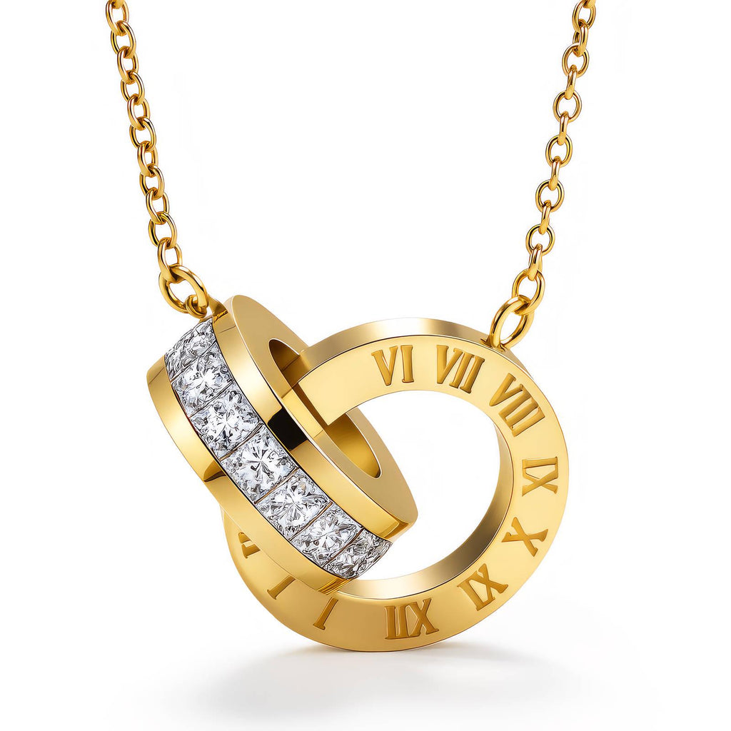 Roman Cross Necklace
