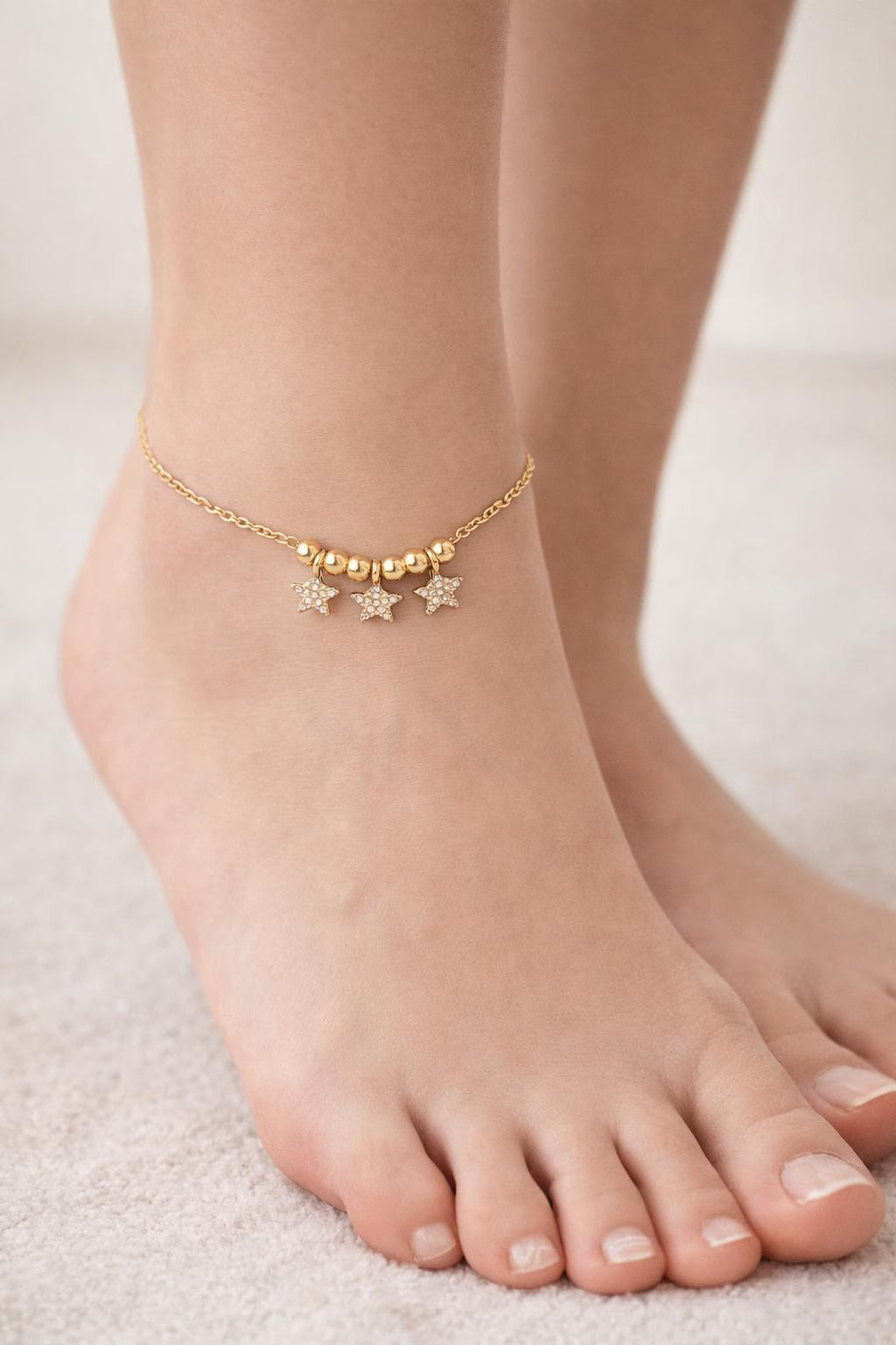 Dainty Star Anklet