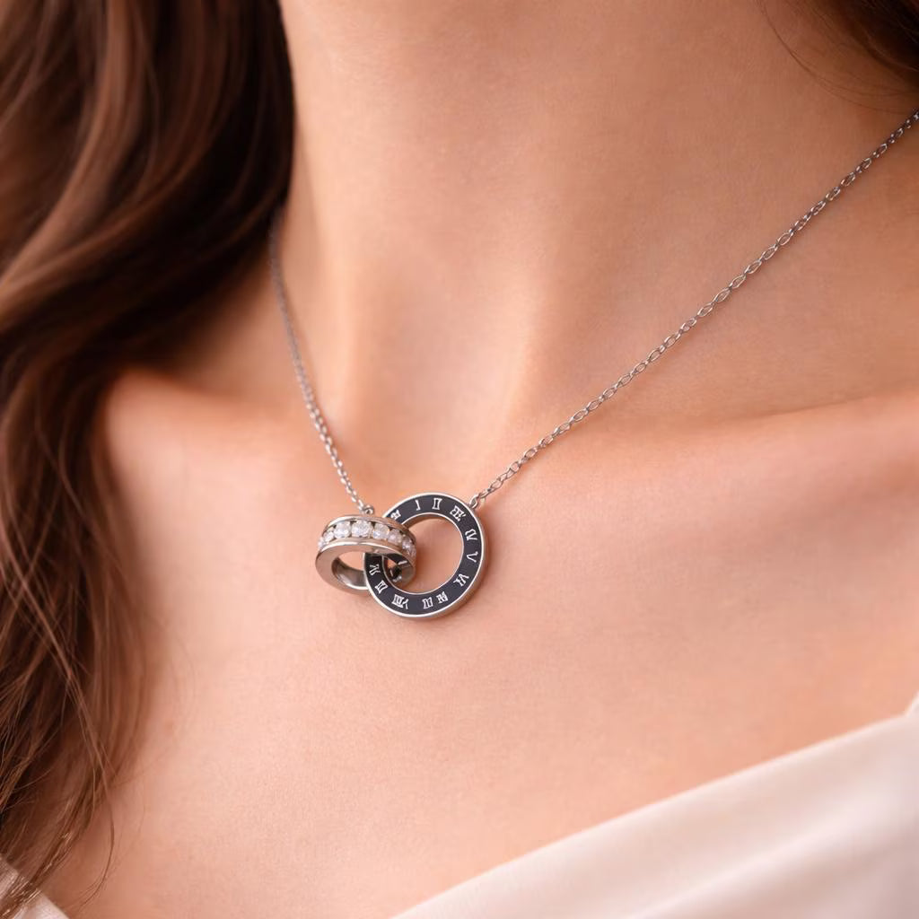 Roman Cross Necklace