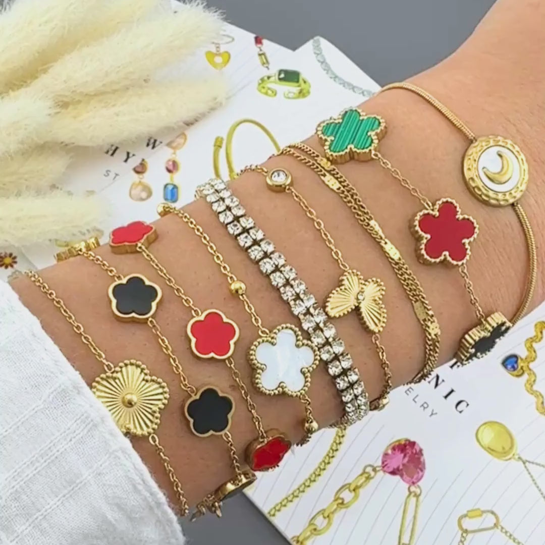 Tennis Double Row Bracelet
